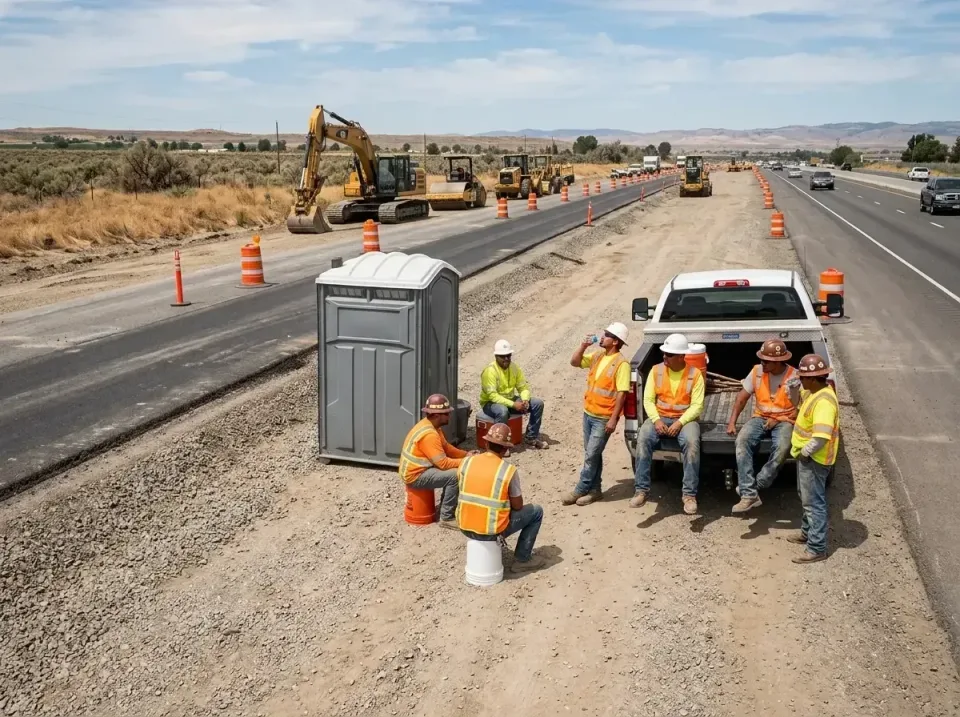 highway-road-construction-crew-007 — frequently asked questions, Porta Potty and Restroom Rentals in Germantown, TN